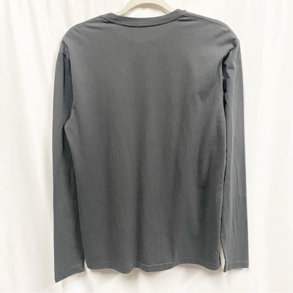True Classic Dark Gray Long Sleeve T-shirt - Picture 4 of 4